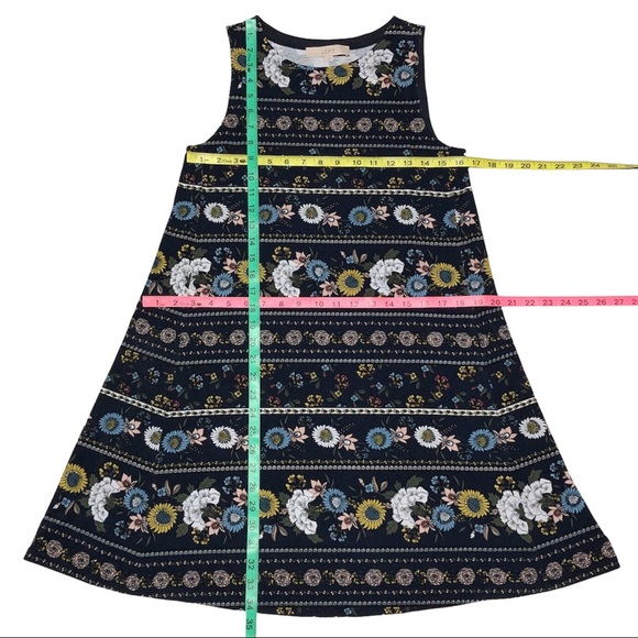 Loft Floral Printed Swing Dress - Picture 11 of 12
